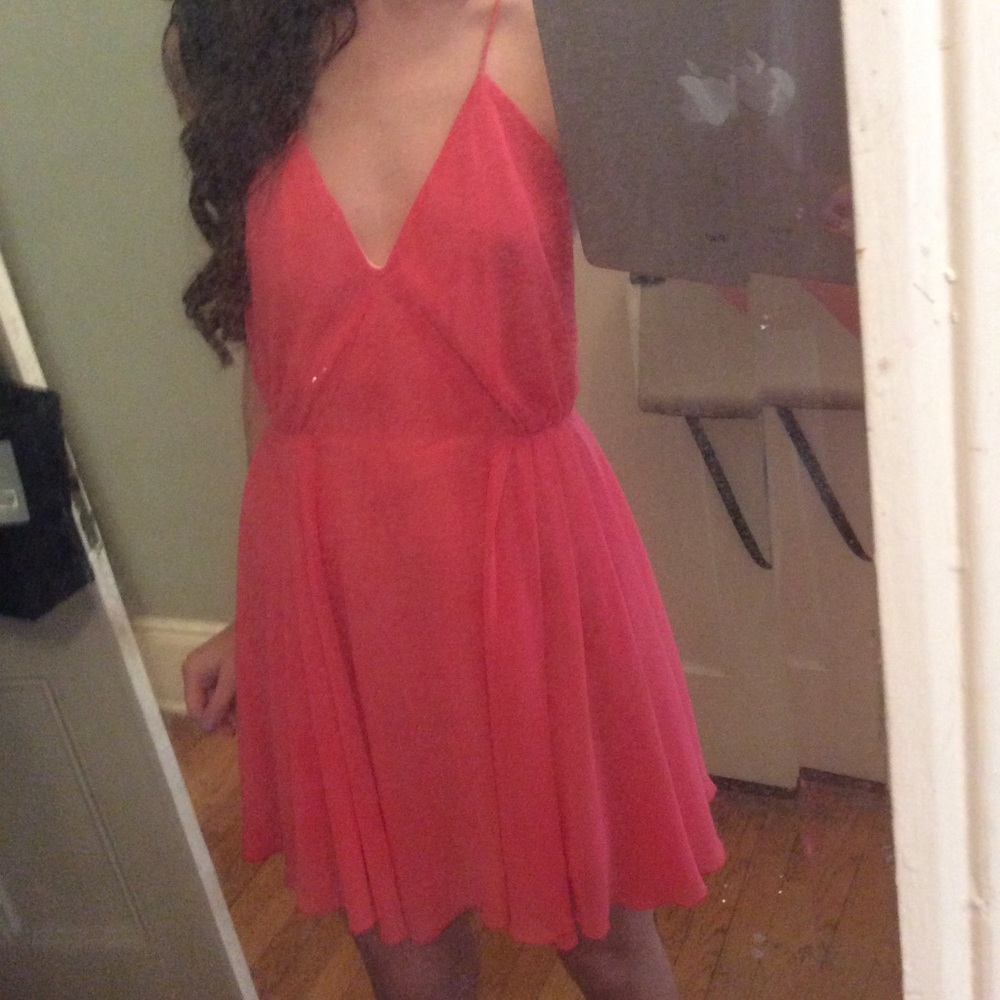 Pink vintage dress